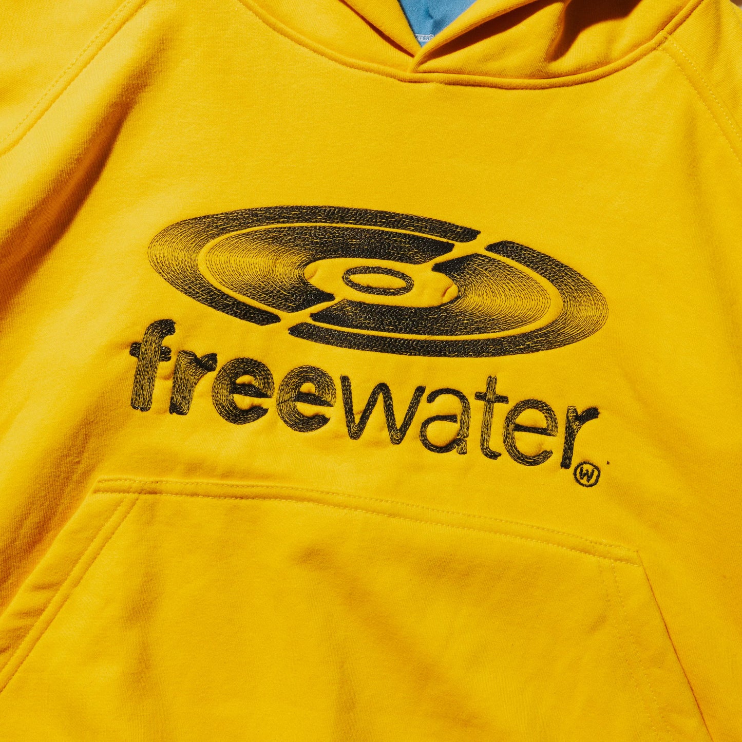 DISC HOODIE - YELLOW