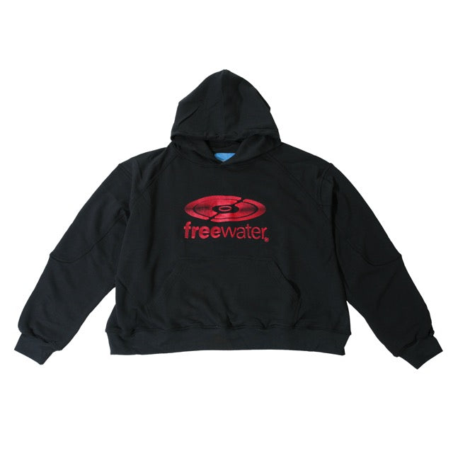 DISC HOODIE - BLACK