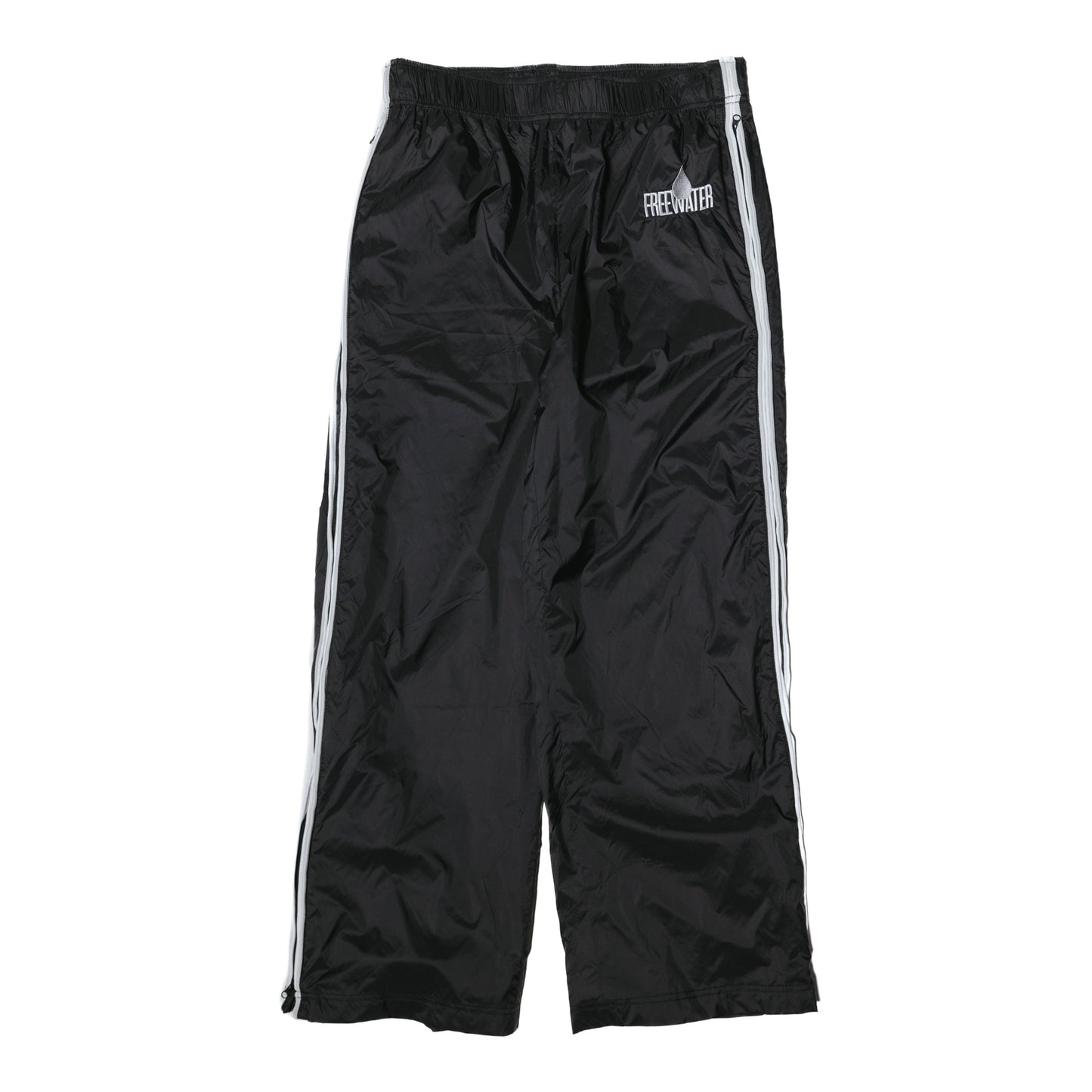 NYLON TRACK PANTS - BLACK