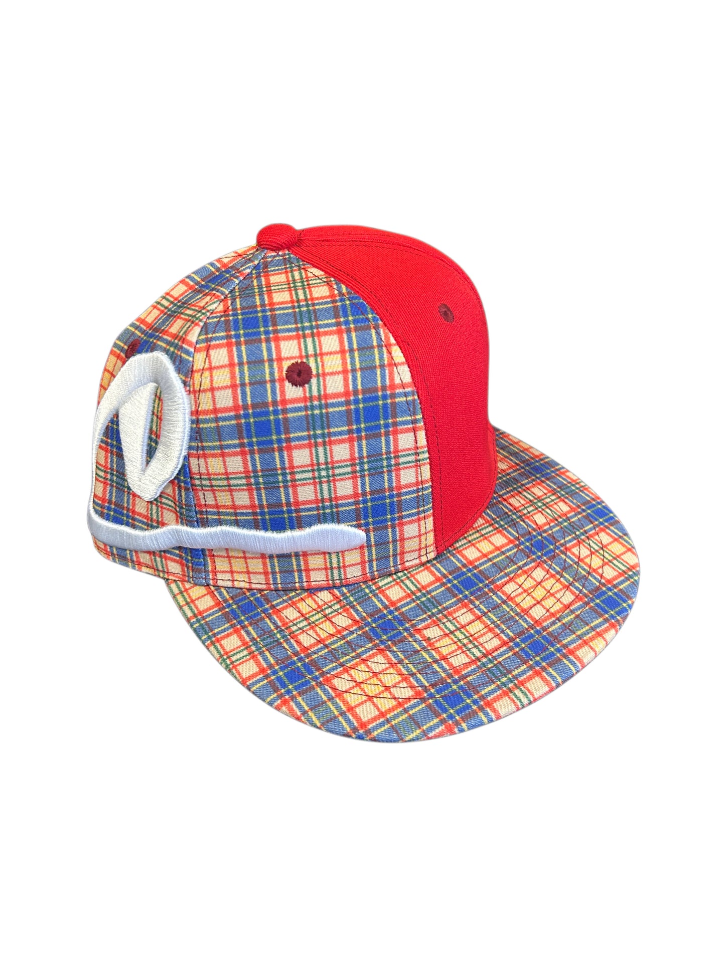 Ethel Jades Plaid Hat (Red)