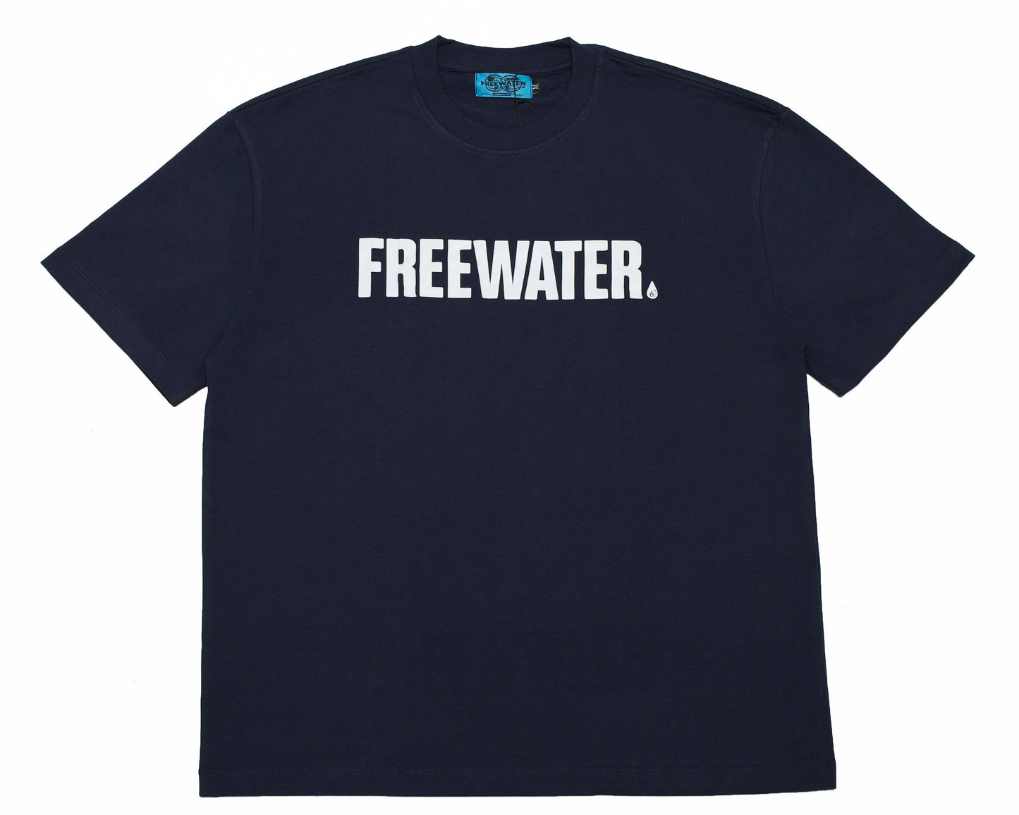 FW LOGO TEE - NAVY (OVER SIZED TEE)