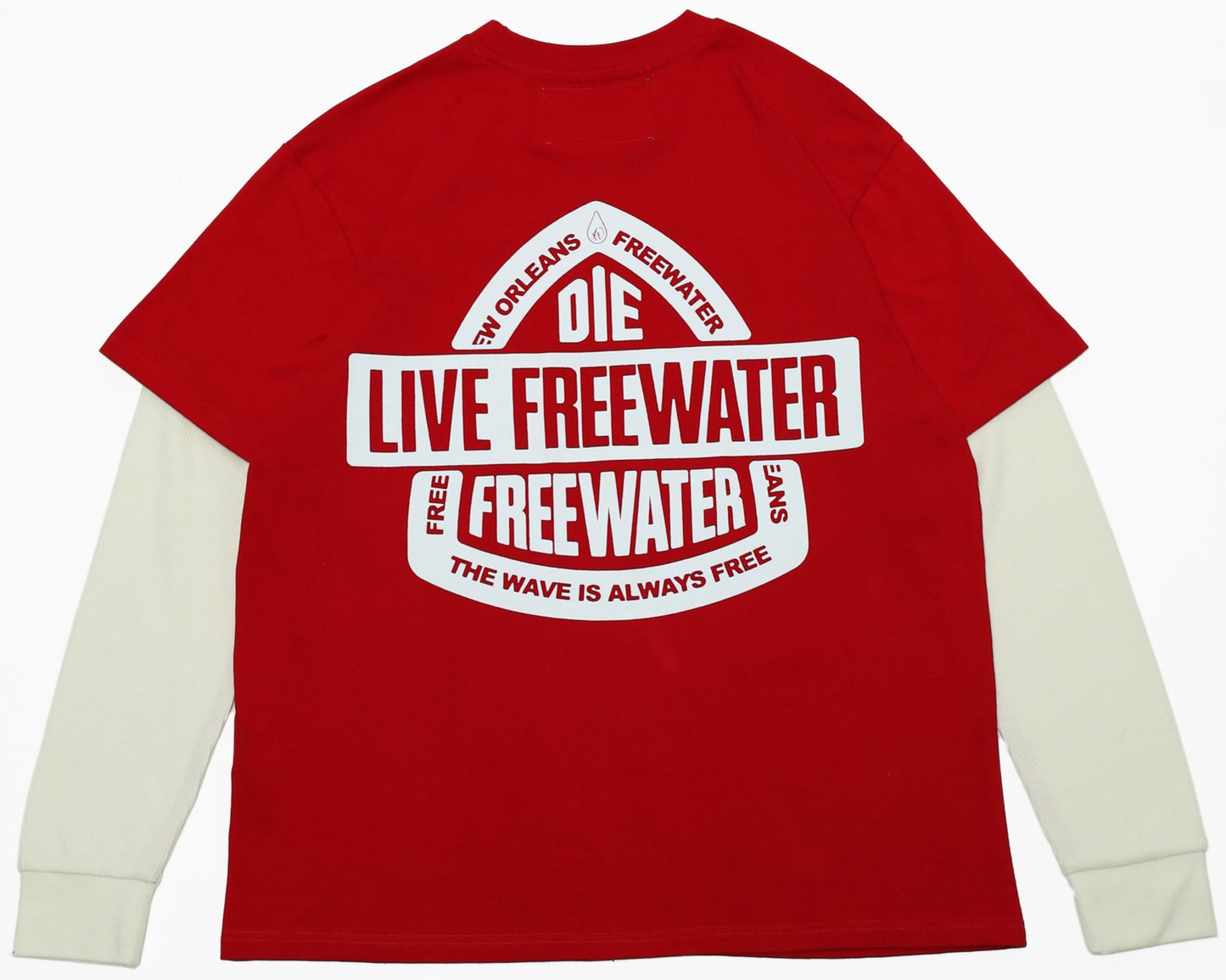 LONG LIVE FREE LONG SLEEVE - RED