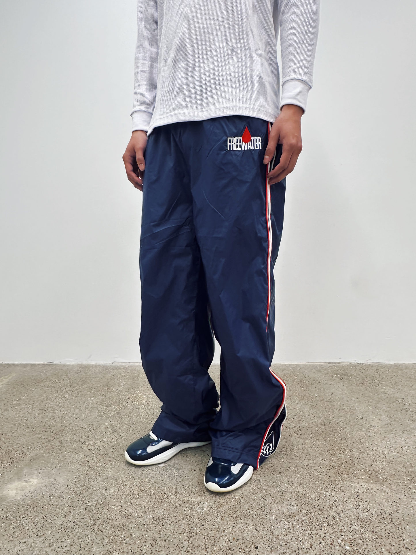 NYLON TRACK PANTS
