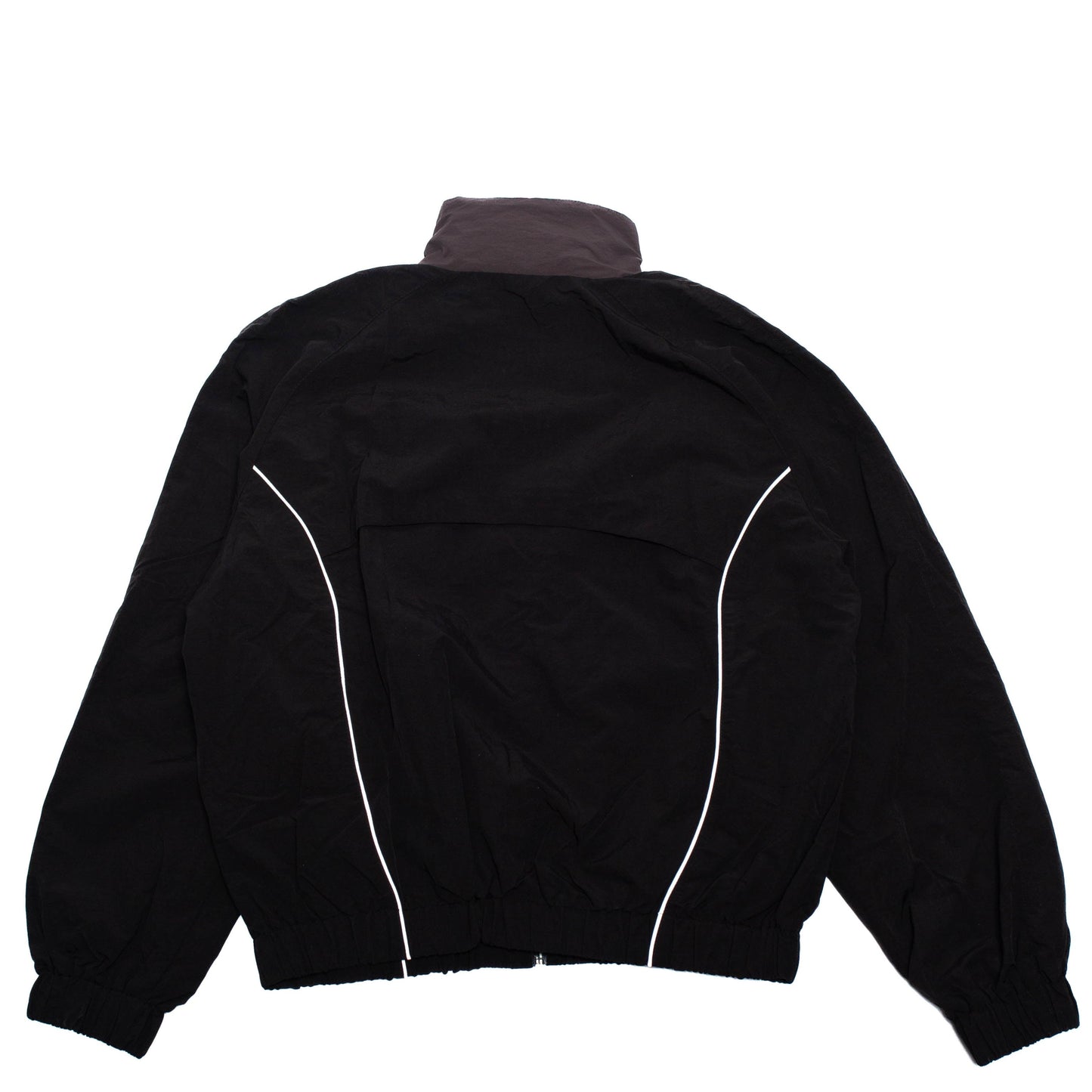 FW NYLON TRACK JACKET - BLACK/GREY
