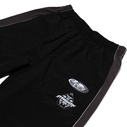 FW NYLON TRACK PANTS 2.0 - BLACK / GREY