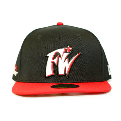 ALL-STAR FITTED - BLACK / RED