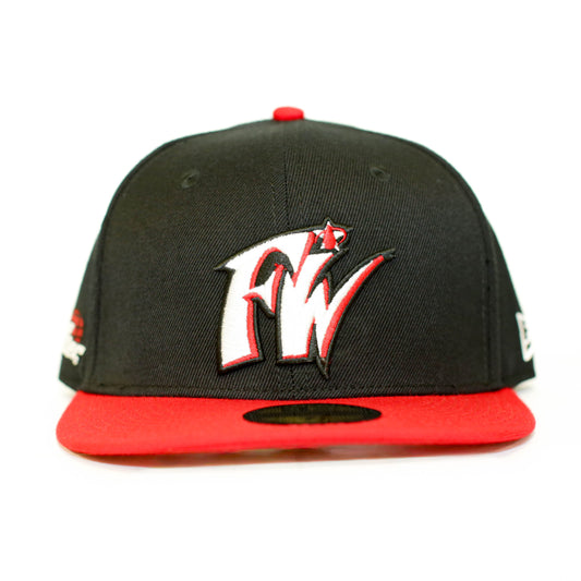 ALL-STAR FITTED - BLACK / RED