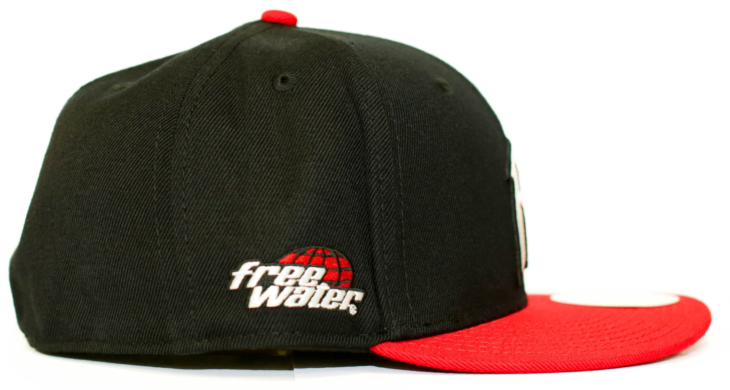 ALL-STAR FITTED - BLACK / RED
