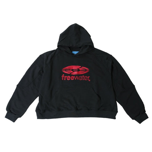 DISC HOODIE - BLACK