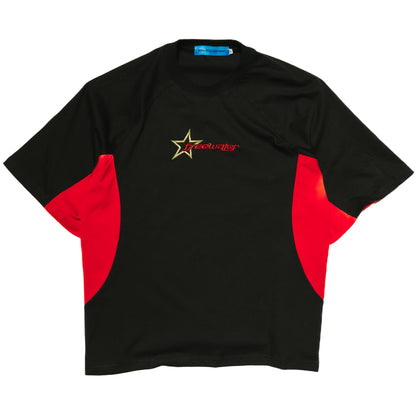 STAR PANEL CROP TEE
