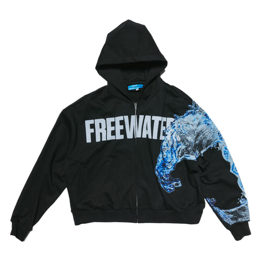 WAVE ZIP UP HOODIE
