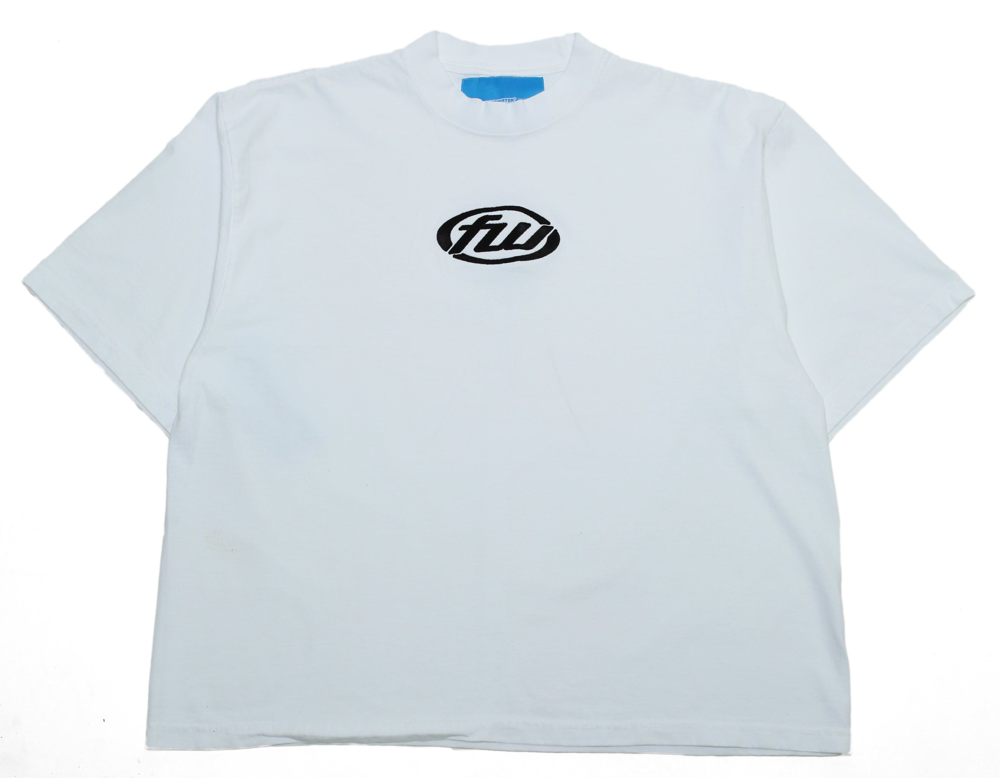 FW DROP SHOLDER TEE - WHITE – FREEWATER
