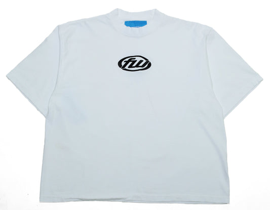 FW DROP SHOLDER TEE - WHITE