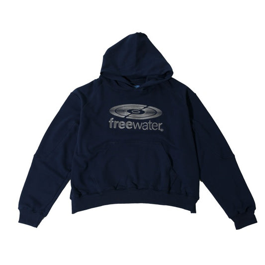 DISC HOODIE - NAVY