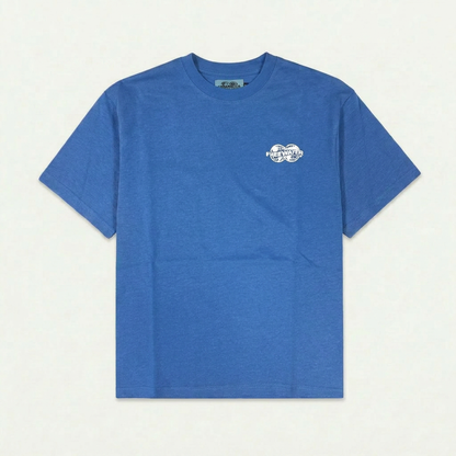 FW DOUBLE GLOBE LOGO TEE - BLUE