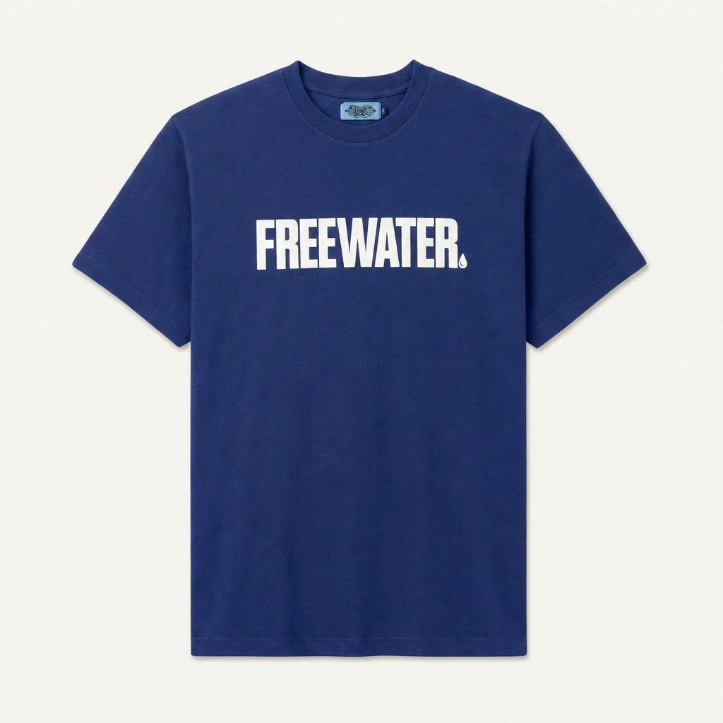 FW LOGO TEE - BLUE
