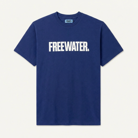 FW LOGO TEE - BLUE