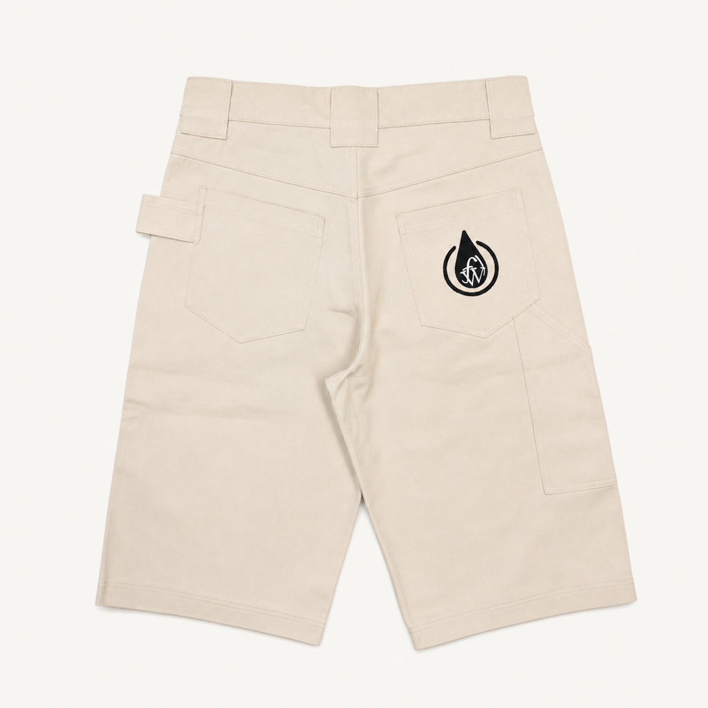 FW WORK SHORTS - TAN