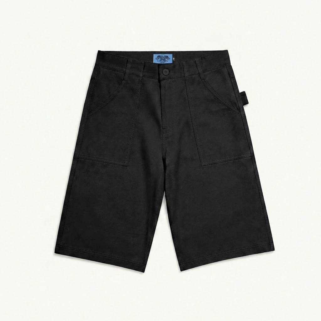 FW WORK SHORTS - BLACK